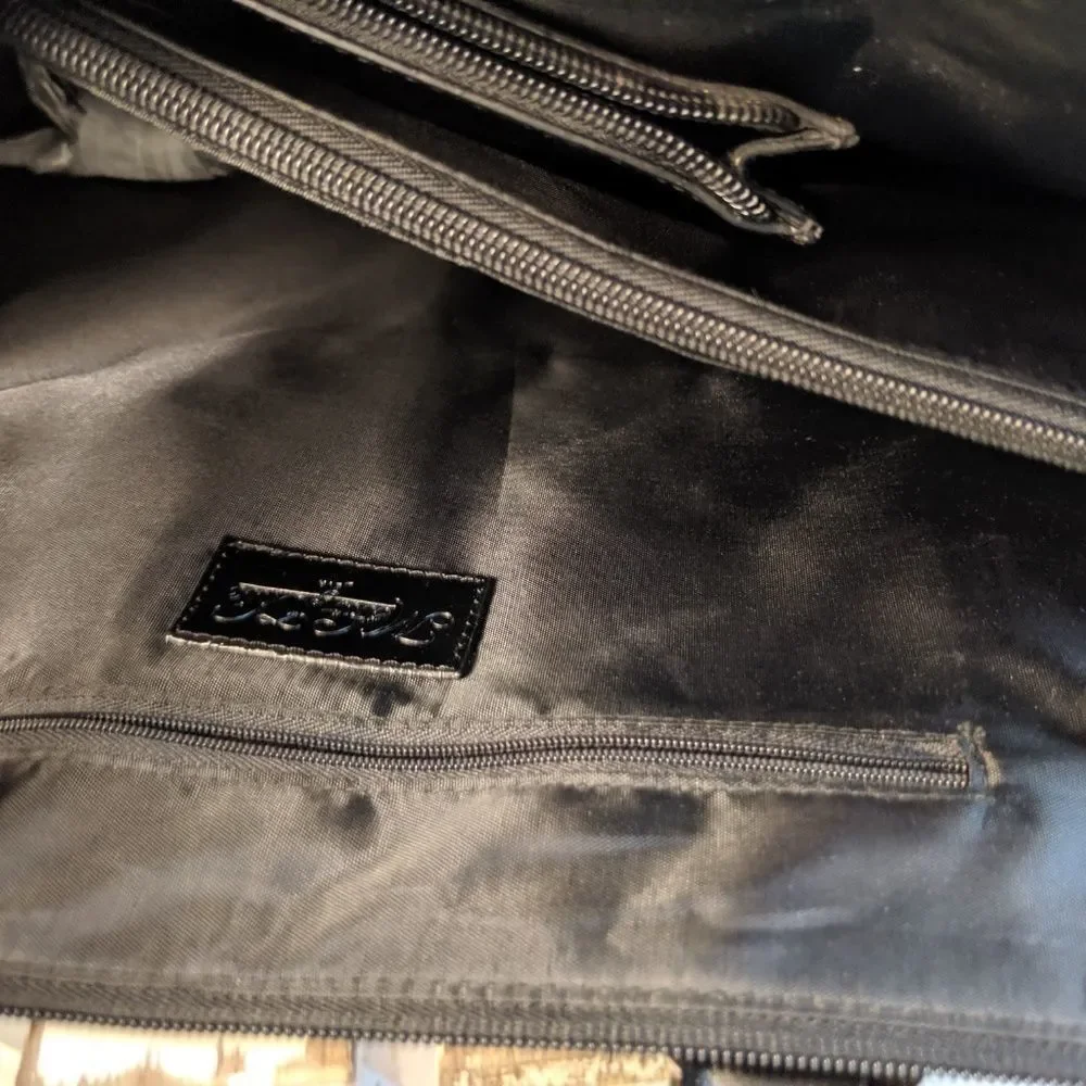 Metro Chic handbag briefcase leather‎ laptop bag to